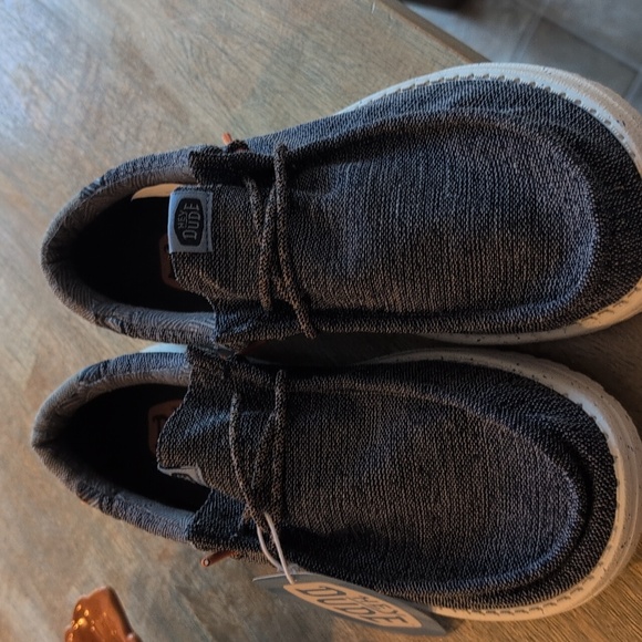 Hey Dude Dark Gray Casual Loafers - Picture 1 of 3